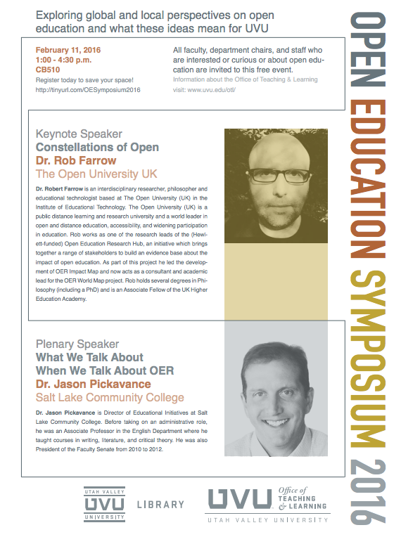 Open Education Symposium